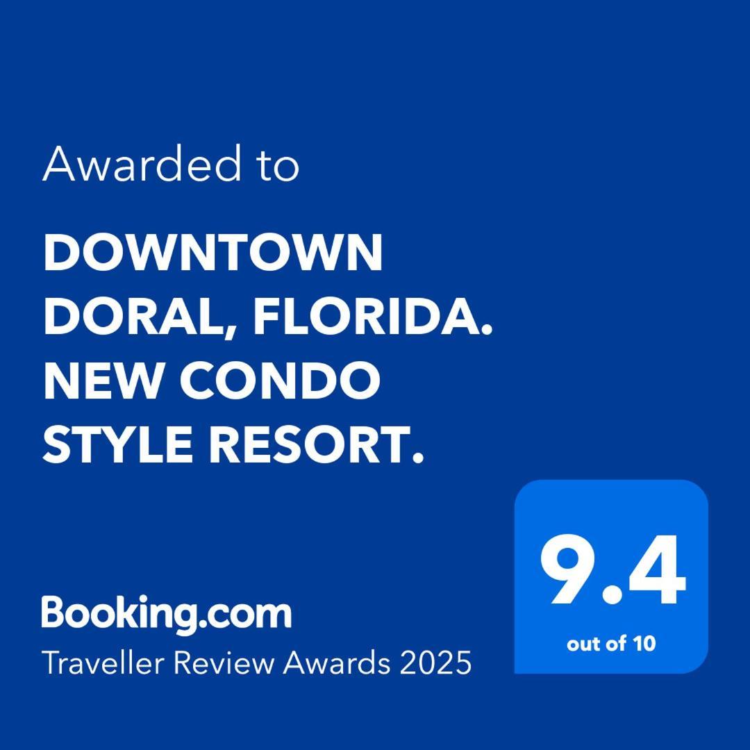 Downtown Doral, Florida. New Condo Style Resort. Exterior photo